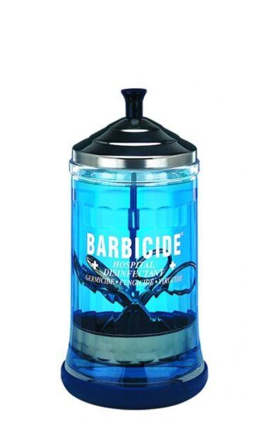 Barbicide  PLus  Midsize Jar for  Disifecting Manicure